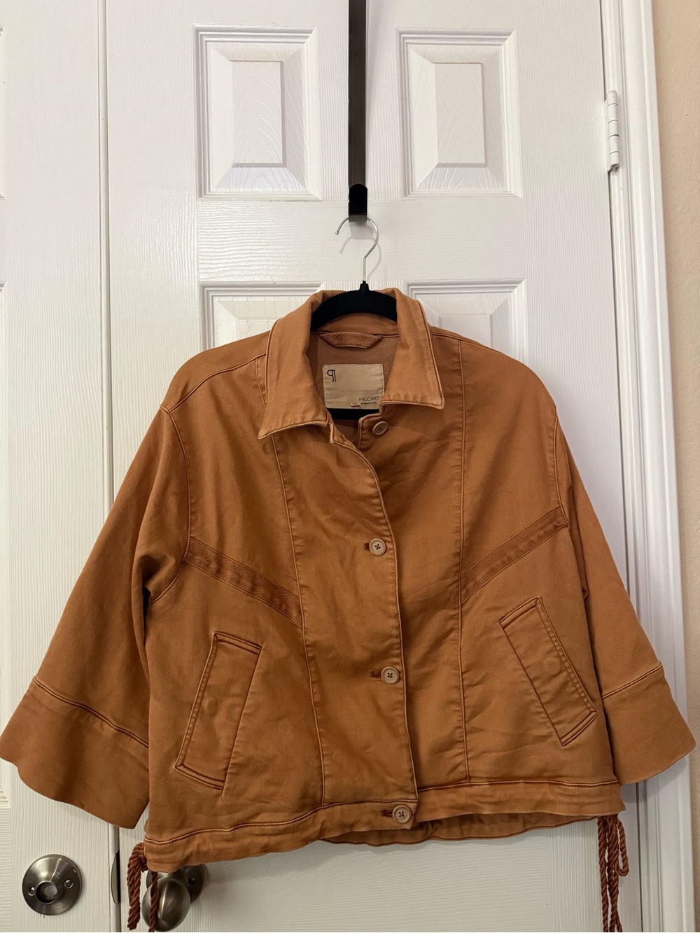 Pilcro Size camel color XSP Jacket oversized
